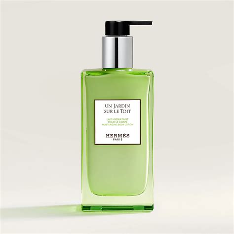 hermes un jardin sur le toit body lotion|Hermès Un Jardin sur le Toit Moisturizing Body Lotion.